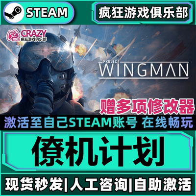 Steam僚机计划激活自己库里游戏