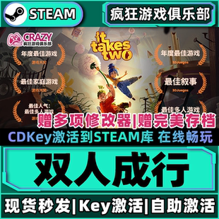 Steam正版双人成行 激活码CDKey入库国区全球 It Takes Two 游戏