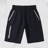 子五分裤 校服裤 小学生藏蓝色拼浅灰条休闲 英伦风夏季 伊顿记德同款