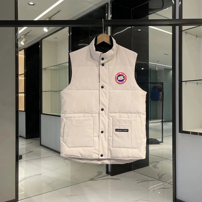 大鹅羽绒马甲男女款2025新款秋冬季加厚保暖坎肩背心情侣外套外穿