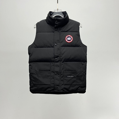 户外外穿大鹅羽绒马甲男女款2025新款秋冬季无袖背心加厚保暖马夹