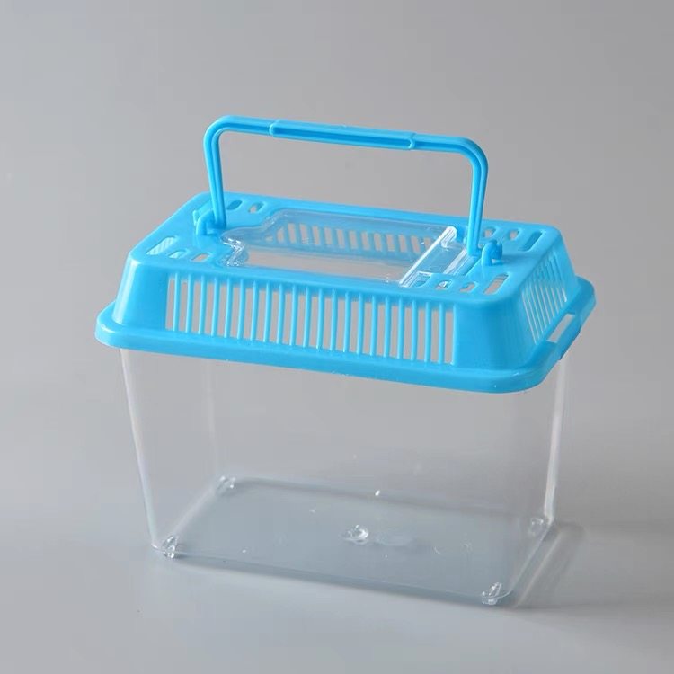 透明塑料鱼缸手提便携小金鱼缸龟缸宠物盒,宠物/宠物食品及用品,桌面缸,淘宝优惠券,粉丝福利购,淘宝优惠卷