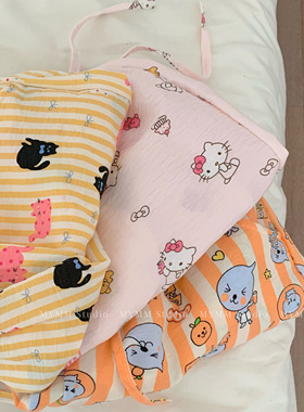 5/16 20:00 我的kiyo睡裤系列～（有口袋）卡通可爱夏日果汁短裤