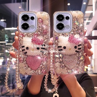 r10pro潮牌Reno9 A3镶钻A2全包防摔11创意镶钻R12pro个性 适用于oppoReno13手机壳A6新款 Reno14pro奢华A5活力版