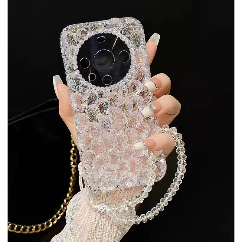 适用于vivox200手机壳新款x200pro全包边防摔镜头镶钻带挂绳x200promini个性创意时尚奢华高级感x200潮女