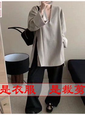 明辉纸样新款春夏女外套样板缝纫设计时尚DIY裁剪图纸24029