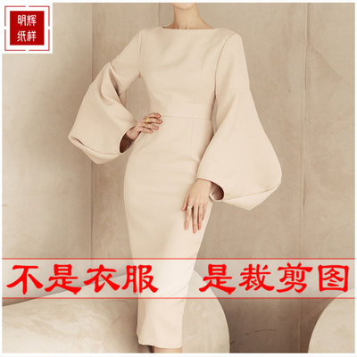 实物纸样diy缝纫新款春夏灯笼