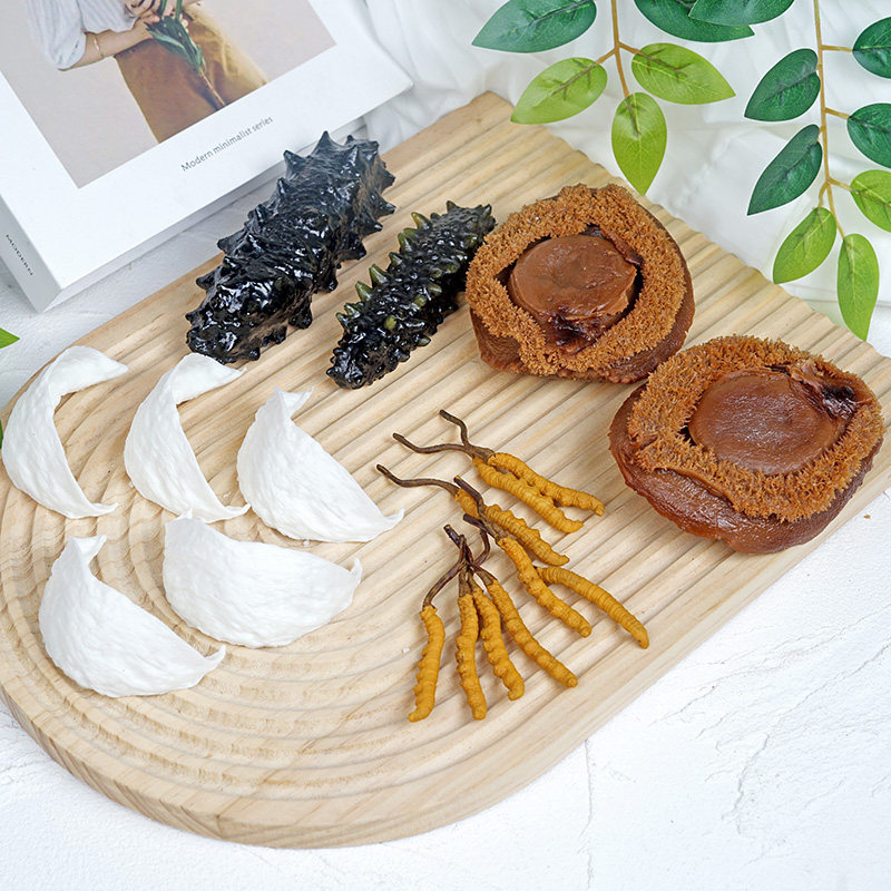 仿真冬虫草瑶柱干鲍鱼燕窝栈海参模弄假干货海味摆件装饰展示道具,家居饰品,仿真水果,淘宝优惠券,粉丝福利购,淘宝优惠卷