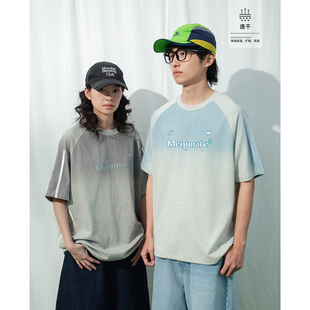 男女情侣宽松运动短袖 Mentmate 凉感渐变速干衣T恤衫 夏季 tee 26SS