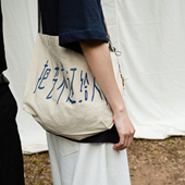 25SS 把艺术还给人民帆布包 小众男女款 Mentmate 休闲百搭 斜挎包