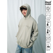 Mentmate 卫衣男 恒温抓绒宽松休闲连帽 25AW 秋冬极简风口袋帽衫