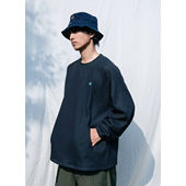 秋冬山系户外加绒圆领卫衣 Mentmate 25AW 男女中性松紧设计上衣