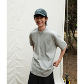 Mentmate 男女T恤 夏日松弛极简纯色圆领短袖 25SS 流光棉轮廓裁剪