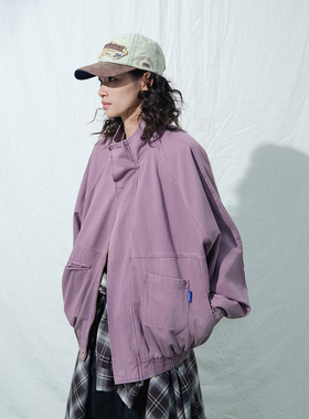 Mentmate 25AW 秋冬水洗做旧电影感氛围外套 男女中性BF工装夹克