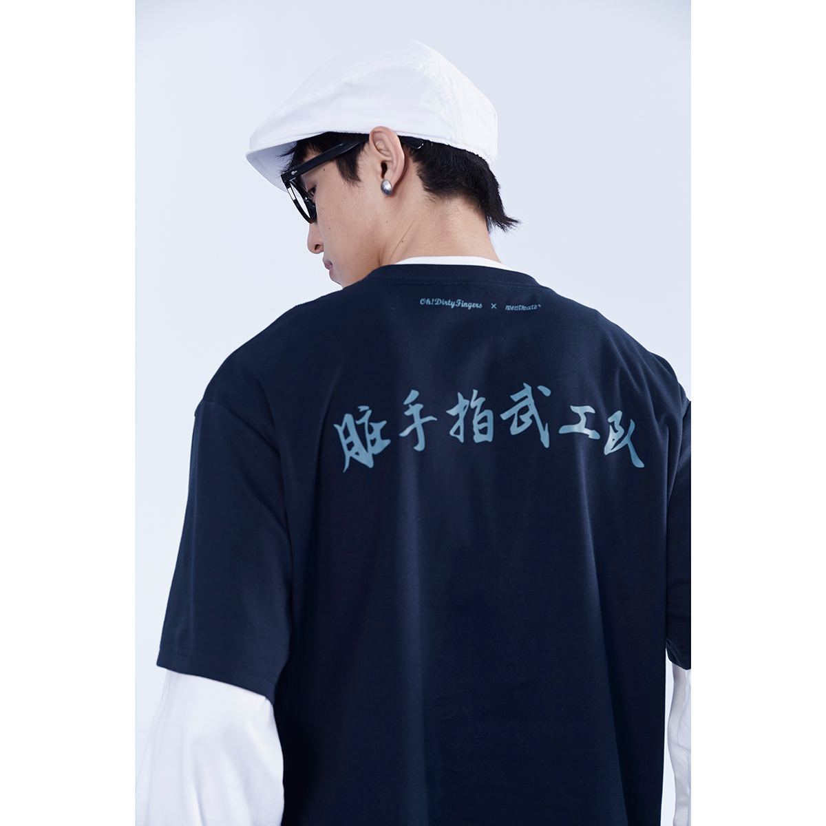 MENTMATE23SS脏手指涂鸦T恤
