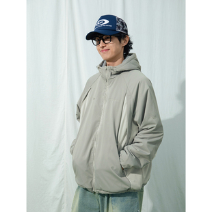 夹克 秋冬户外运动风撞色显瘦连帽外套摇粒绒男女款 Mentmate 25AW