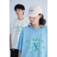男女情侣百搭休闲圆领短袖 T恤衫 夏日小众设计师插画款 Mentmate