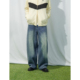 Mentmate 立体剪裁休闲复古长裤 25AW 秋冬小众后腰刺绣重工牛仔裤