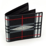 Модный ультратонкий короткий бумажник, из натуральной кожи