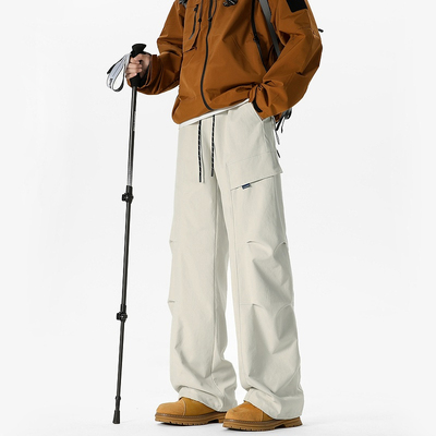 潮牌机能风户外徒步登山冲锋裤