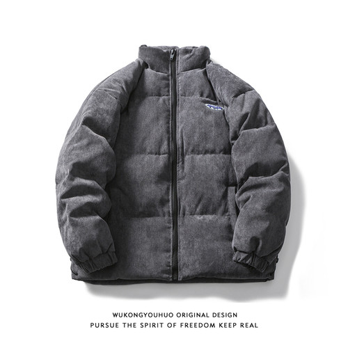 悟空有货新款复古毛巾绣潮牌宽松