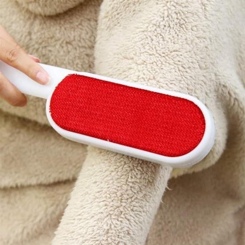 毛呢大衣除尘刷子去毛刷干洗刷双面防静电粘毛器刷毛器衣服除毛器