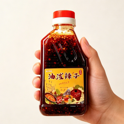 宅当家200g香辣麻辣红油辣椒油商用家用凉拌菜拌面蘸料佐餐油泼辣
