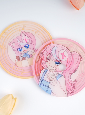 亚克力唱片定制亚克力CD片片定制圆形照片打印明星周边演唱会应援