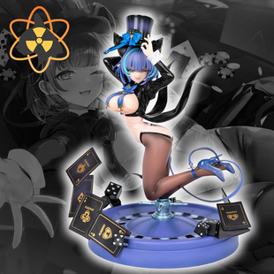 柴郡绚烂夜梦逆兔女郎手办美少女轮盘动漫周边模型二次元游戏摆件