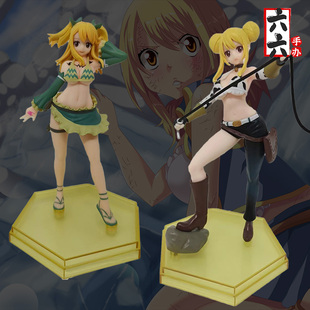 妖精的尾巴星座露西手办水瓶金牛处女座日本美少女动漫二次元模型