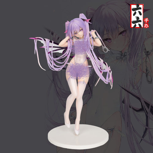 伊芙手铐手办日本动漫美少女模型