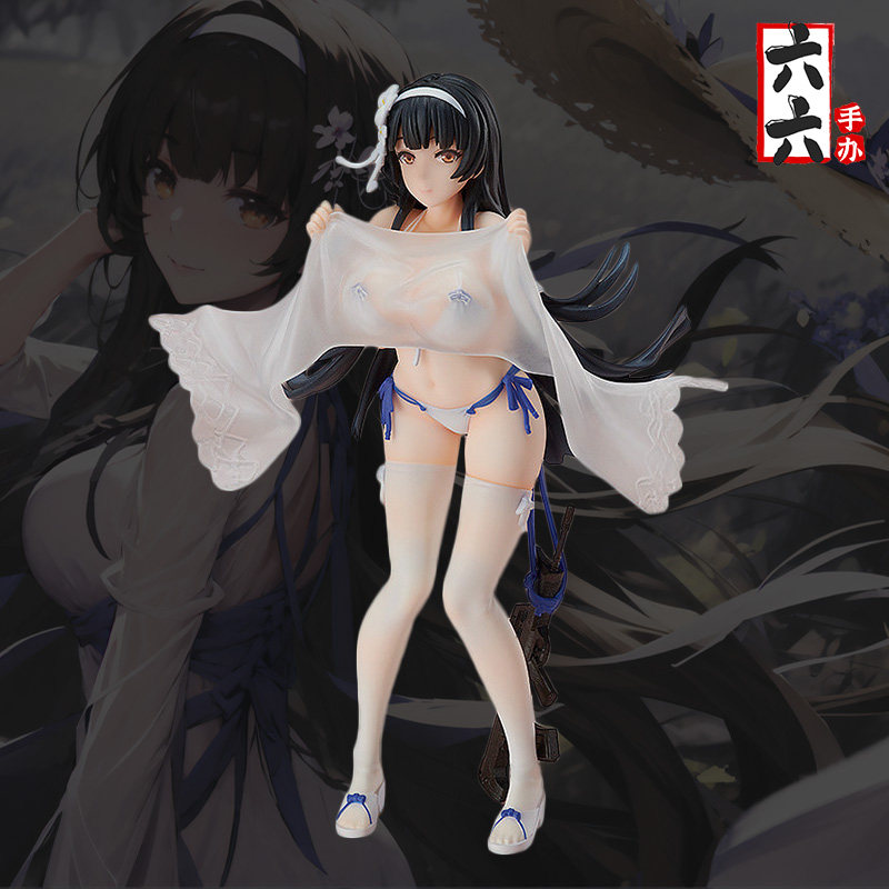 少女前线qbz95式泳装夏鸣蝉手办动漫美少女模型二次元游戏摆件