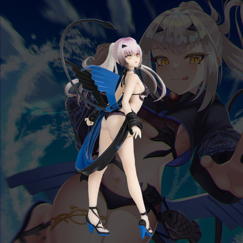 FATE泳装妖兰妖精骑士兰斯洛特