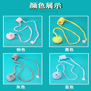 新款逗猫棒猫咪玩具伸缩绳子荡秋千玩具猫咪自嗨解闷神器悬挂玩具