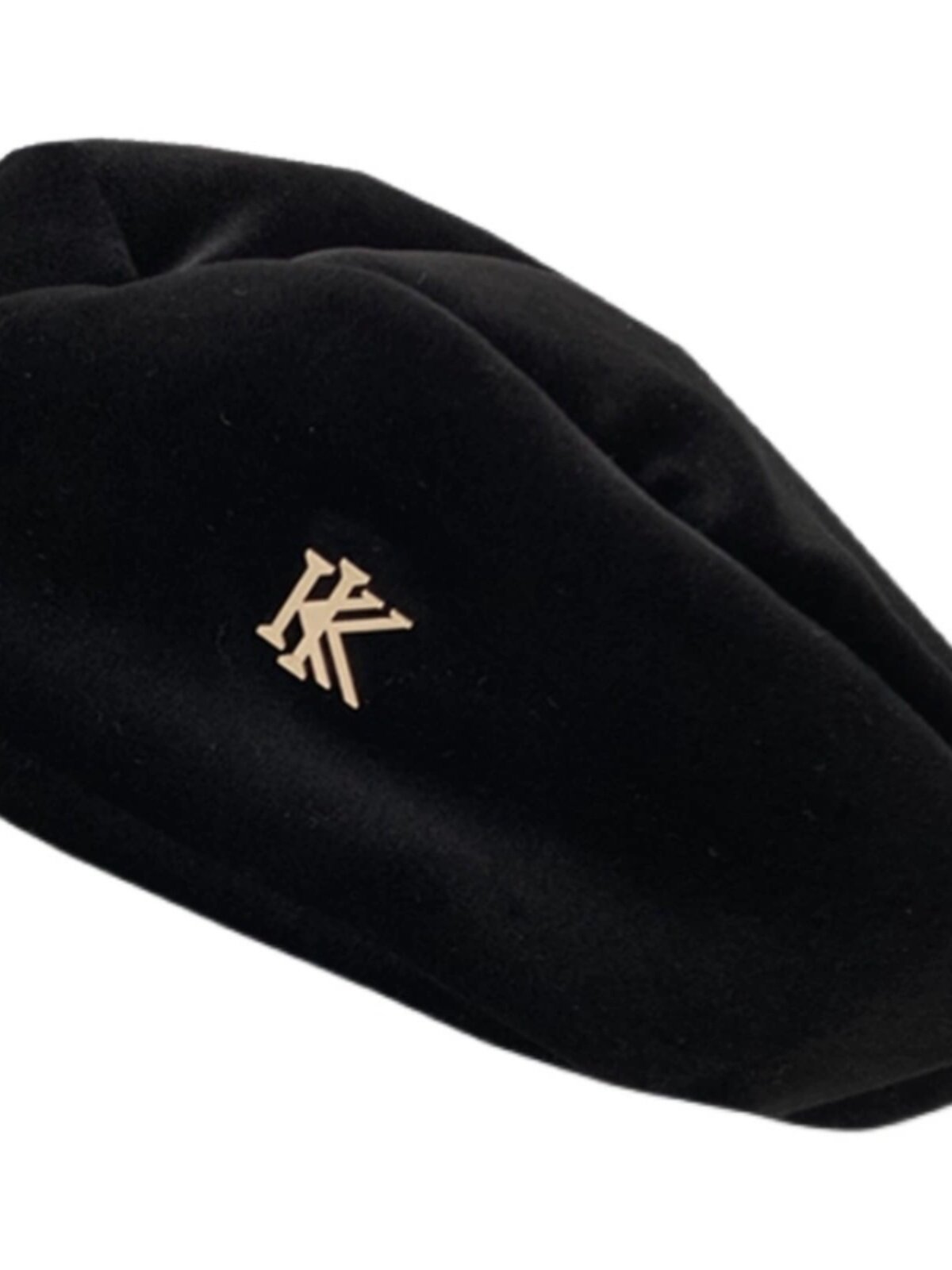 CENCE KAER FRENCH ELEGANT GOLD VELVET METAL BERET WOMENS FRENCH SWEET COOL RETRO FASHIONABLE PAINTER HAT