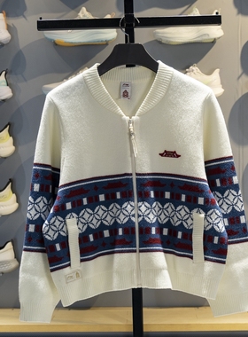 李宁卫衣 2026春季新品中国文化系列故宫联名女子编织衫AMBW044