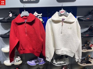 AWDU048 日进斗金运动宽松休闲套头衫 李宁女子卫衣2024年春季 新款