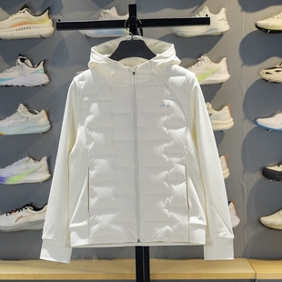 李宁女子羽绒服2025冬季新款鸭绒保暖运动休闲羽绒服外套AYMV202