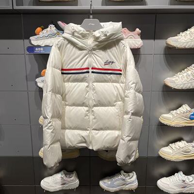 李宁羽绒服女2025冬季款