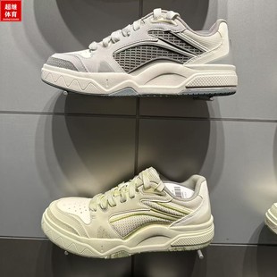 系列板鞋 李宁休闲鞋 潮流小白鞋 惟吾LITE时尚 AGCV075 男2025夏新款