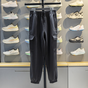 运动潮流系列宽松束脚卫裤 新款 AKLW077 男子2026春季 李宁运动裤
