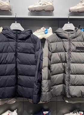 李宁羽绒服2024冬季新款韦德系列男子防水鹅绒保暖外套 AYMU001