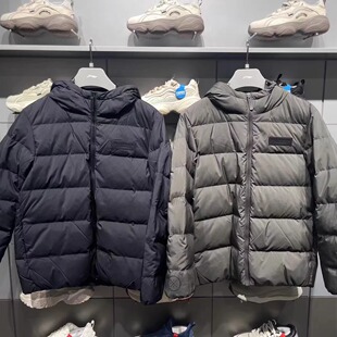 李宁羽绒服2024冬季新款韦德系列男子防水鹅绒保暖外套 AYMU001