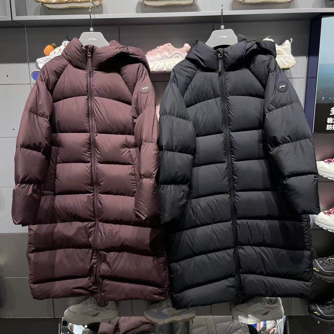 李宁女子羽绒服2025年冬季新款