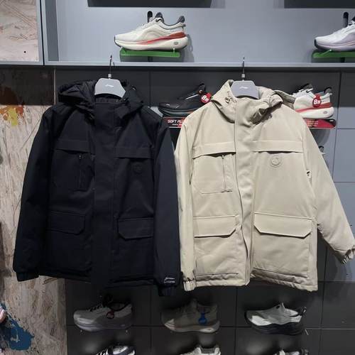李宁2025冬季新品男子羽绒服