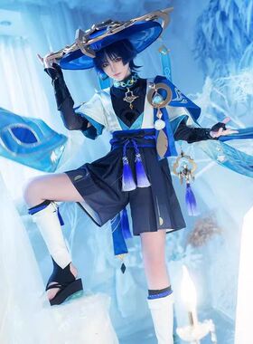 原神cos服散兵流浪者cosplay动漫游戏服装男全套装衣服二次元动漫