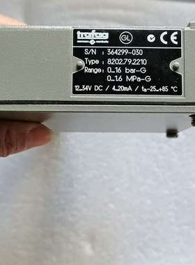 咨询Trafag压力范围8202.79.2210  0-16ba议价