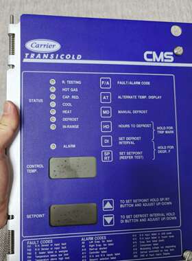 咨询Carrier Controller CMS-02，全新原装议价