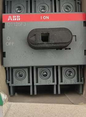 咨询ABB隔离开关OT125F3议价