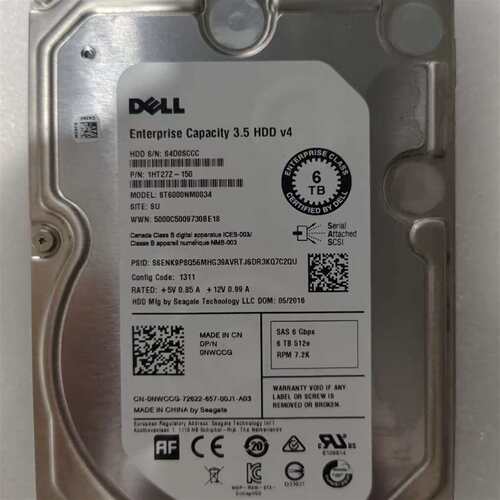 咨询DELL 6TB ST6000NM0034 3.5寸 7.2议价